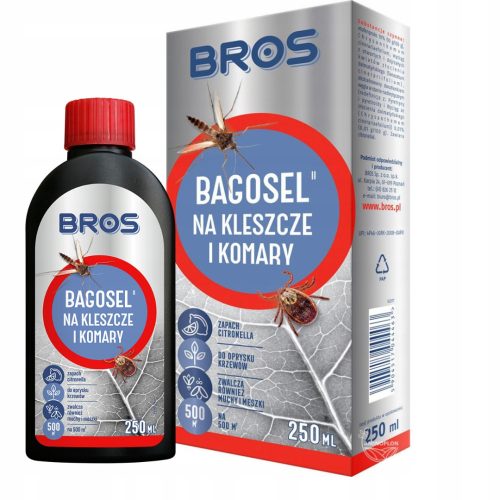  Tekućina protiv komaraca i krpelja Bros 250 ml