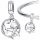  CHARMS perla AVION srebro 925 privjesak S925