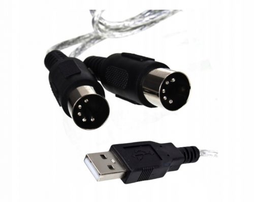  NTIinnovations dvostrano MIDI USB sučelje 2m