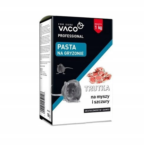  VACO PROFESSIONAL pasta Otrov za miševe i štakore (kutija) - 1 kg