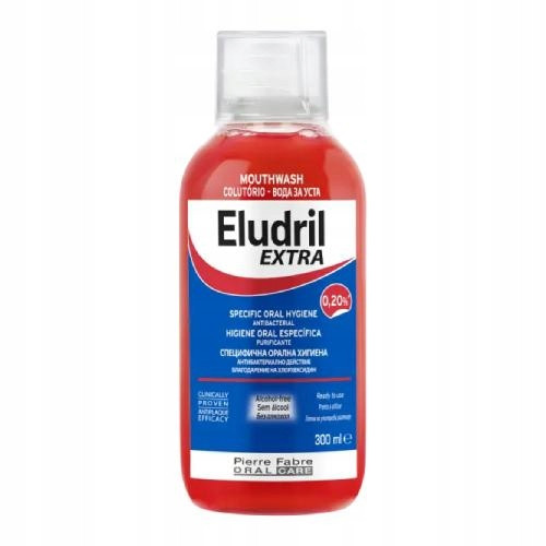  Eludril EXTRA 0,20% vodica za ispiranje usta, 300 ml