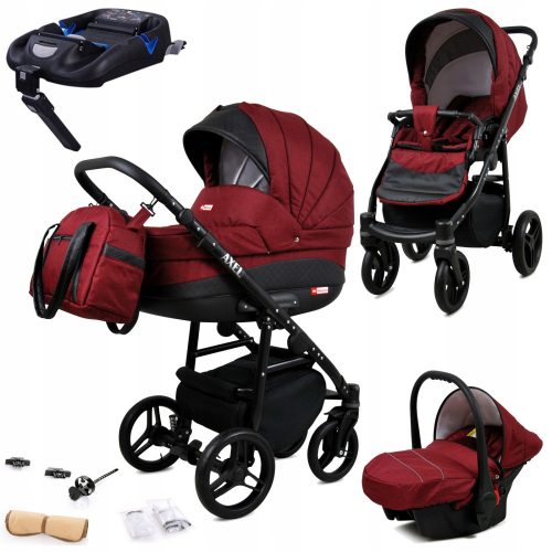  Kolica BabyLux Axel Plum 4u1