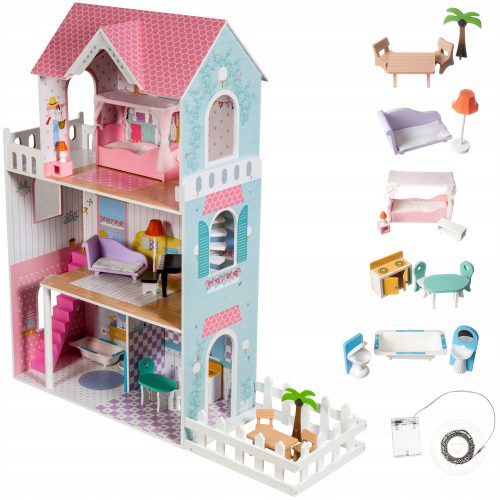  Mamabrum kućica za lutke DOLLHOUSES 123 cm