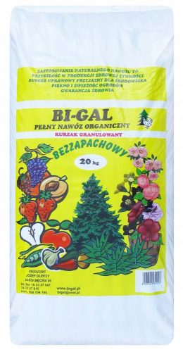  Organsko, prirodno gnojivo Bi-Gal granule 20 kg