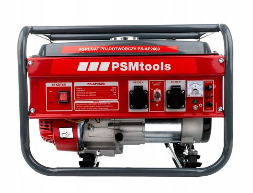  Monofazni agregat PSMtools 2600 W benzin