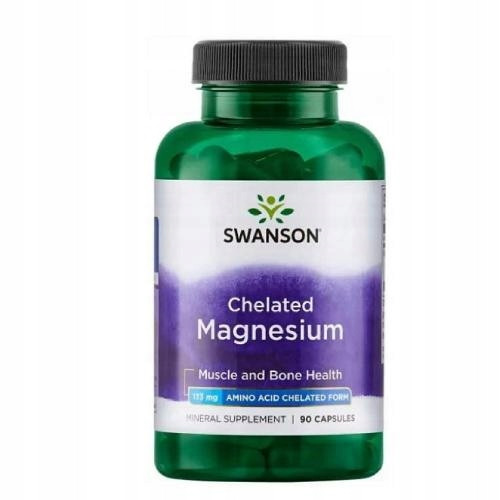  Dodatak prehrani Swanson Health Products Chelated Magnesium kapsule 90 kom.