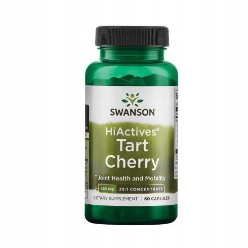  Dodatak prehrani Swanson Health Products HiActives Tart Cherry CLA kapsule 60 ml 60 kom.